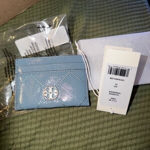 NWT tory burch card holder
